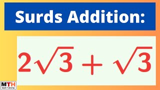 2 root3  root3  How to add 2 root3 and root 3 [upl. by Naxor]