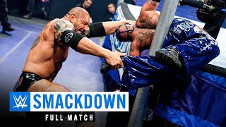 FULL MATCH — Rey Mysterio vs Batista SmackDown Dec 11 2009 [upl. by Oakleil]