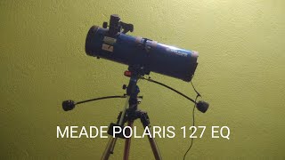 Meade polaris 127mm eq Telescope Review and Use [upl. by Ronn164]