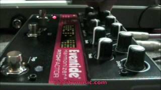 Roland SH101 w Eventide PitchFactor [upl. by Benedetto]