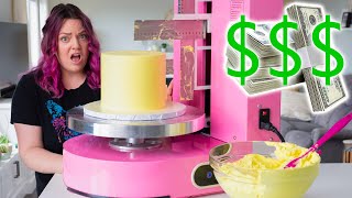 Can This 1000 MACHINE Decorate CAKES Better Than Me [upl. by Aimac]