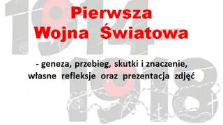 1 wojna światowa prezentacja [upl. by Esinned292]