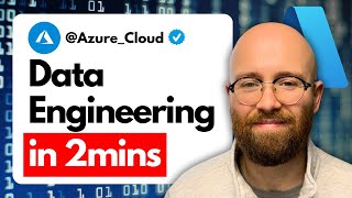 Azure Data Engineering explained in 2 mins [upl. by Little317]