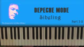 Depeche Mode Sibeling Piano Cover [upl. by Herman502]