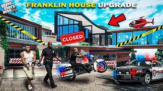 GTA5 Tamil Franklinquots New Luxury House Work Stopped By Police In GTA5 Tamil Gameplay [upl. by Naivaj]