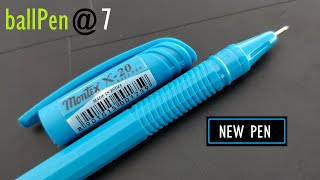 Montex X20 Ball Pen for Rs 7  383 [upl. by Willett33]