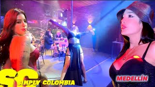 🇨🇴 MEDELLIN PROVENZA 200 AM A CRAZY NIGHTLIFE🔥IN COLOMBIA FULL TOUR AND INTERVIEWS [upl. by Wilen]