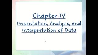 Thesis Writing Chapters 4 amp 5 plus Abstract [upl. by Yrneh322]