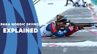 Para Nordic Skiing Explained  Paralympic Games [upl. by Ume]