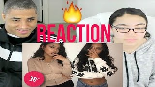 SiAngie Twins  Best of Musically App Compilation December 2016 REACTION  MY DAD REACTS [upl. by Merrili]