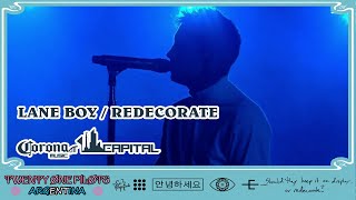 Twenty One Pilots  Lane Boy  Redecorate Live Corona Capital 2021 [upl. by Ueik831]