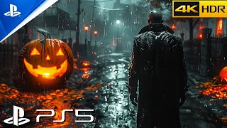 HALLOWEEN PARTY PS5 Immersive ULTRA Graphics Gameplay 4K60FPS Hitman 3 [upl. by Asereht]