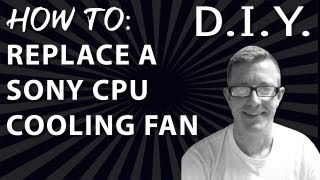 How to replace Sony Vaio CPU Fan [upl. by Carlos130]