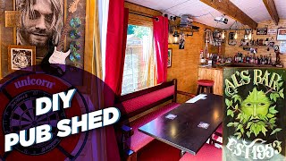 Wayne’s Garden Pub Shed  Al’s Bar  Dunster House TV [upl. by Klemm]