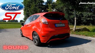 FORD FIESTA ST MK7 182 HP  SOUND 4K [upl. by Eesdnyl]