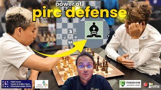 One mistake is all it takes against Magnus  Bilguun Sumiya vs Magnus Carlsen  World Blitz Teams [upl. by Garrot]