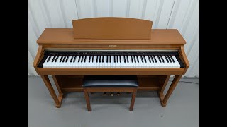 Kawai CN32 digital piano and stool in light oak finish stock number 24379 [upl. by Hausner]