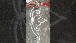 Easy side borders 🌼 daily use rangoli designs 🌸 Karthika masam muggulu 🌼 festival kolam rangoli [upl. by Berna]