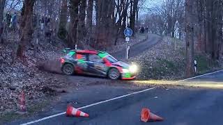 Adac rallye erzgebirge 2024 ss2 [upl. by Nirot]