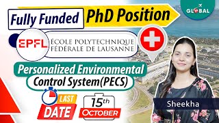 Fully Funded PhD Opportunity at EPFL University Switzerland  Dont Miss Apply Now [upl. by Kurland961]