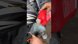 Oil Funny Video  Shell Engine Oil AX3 shorts agrabikemechanic agra shortvideo Engineoil Oil [upl. by Arun]