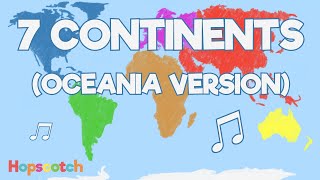 Seven Continents Song Oceania Version [upl. by Atileda154]