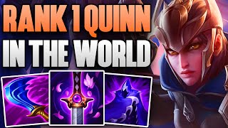 BEST QUINN IN THE WORLD CHALLENGER GAMEPLAY  CHALLENGER QUINN TOP GAMEPLAY  Patch 1321 S13 [upl. by Peskoff860]