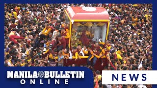 830000 Nazarene devotees in Traslacion pass through Quezon Boulevard [upl. by Adnalohs448]