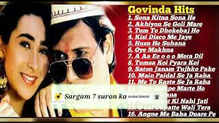 Bollywood song Govinda Hindi mp3 Sadabahar special best song💿📀📀🎥song bollywoodsongs [upl. by Anawait]