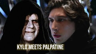 KYLO meets the EMPEROR PALPATINE SCENE and reveals a top secret [upl. by Lednor]