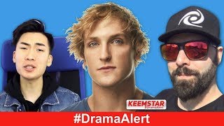 RiceGum VS Alinity DramaAlert Logan Paul BACK Keemstar VS ImJaystation [upl. by Otrebmuh]