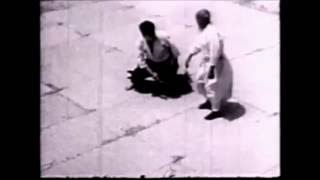 Morihei Ueshiba 1958 Randori 乱取り with Tamura Sensei [upl. by Muncey]