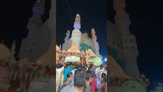 Ayodhya setup in Charminar ytshorts love publicviewers charminar like matarani [upl. by Kerad488]