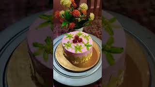 homemadecakes strawberryflavour yummy likesforlike followforfollowback viralvideo viralshort [upl. by Enilreug86]