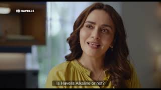 Havells Alkaline Water Purifiers  Sahi Paani Ka Sign Havells Alkaline [upl. by Elbertina]