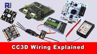 CC3D Flight Controller Wiring Connection Explained [upl. by Sigler]