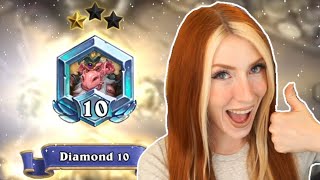 Diamond using ONLY Whizbang Decks [upl. by Ainitsirhc68]