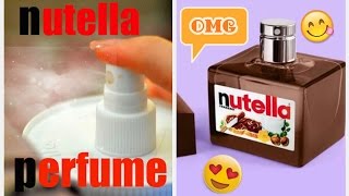 PROFUMO ALLA NUTELLA fai da te diy nutella perfume [upl. by Dallis]