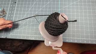 Using a yarn winder again [upl. by Aisyla]