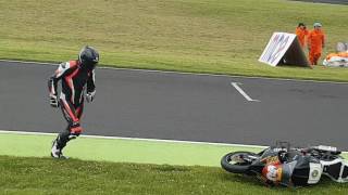 BSB CRASH AT KNOCKHILL 25062016 [upl. by Sternlight]