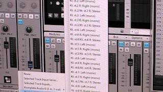 Sonar amp Kontakt 5 player setup for 8 stereo audio outs [upl. by Duomham]