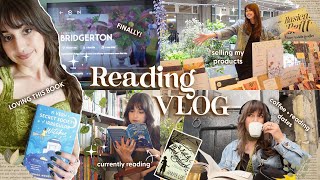 magical reading vlog • bridgerton witchy book amp happy days [upl. by Alenson]