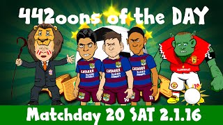 442oons of the Day Week 20 Rooney amazing goal Koeman Carroll scores against Liverpool [upl. by Ketchum80]