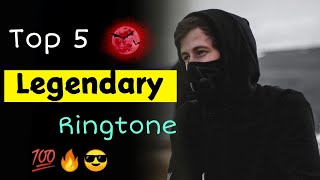 Top 5 Legendary Ringtone 2022  English ringtone  inshot music [upl. by Zobkiw]