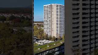 Blick Richtung Odenwald von Hochhaus Mannheim Vogelstang [upl. by Pandich133]