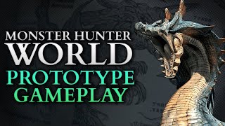 Monster Hunter World GDC Prototype Gameplay [upl. by Aseiram]