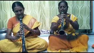 LADIES CLARINET NARASARAOPET ABHERI RAGA ALAPANA PH9949067417 [upl. by Nilyahs]