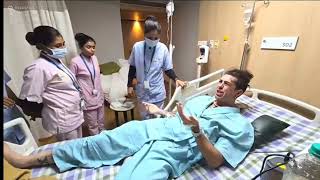 Sam Pepper is Struggling in a Hospital in India  Kick Streamer Rotting in India Hospital [upl. by Asha]