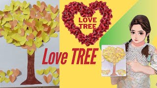 লাভ ট্রি বানানোর সহজ টিপস  Simple tips for making a love tree  love tree 2024 [upl. by Fagin]