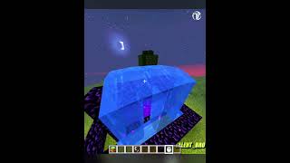 Nether Portal Hack 🔥💀  minecraft shots hacks [upl. by Haisoj]